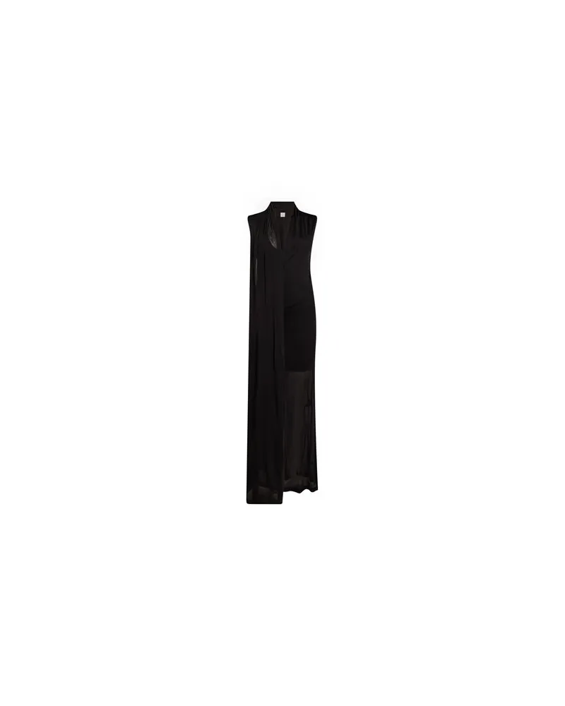 Totême KLEIDER - Maxi-Kleiderauf YOOX.COM Schwarz