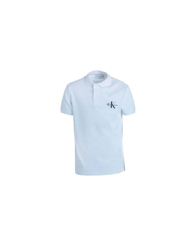 Calvin Klein TOPS - Poloshirtsauf YOOX.COM Weiß