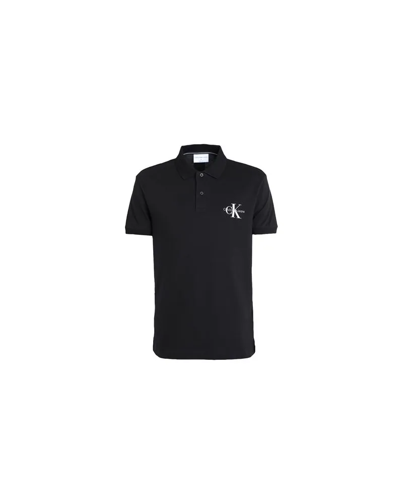 Calvin Klein TOPS - Poloshirtsauf YOOX.COM Schwarz