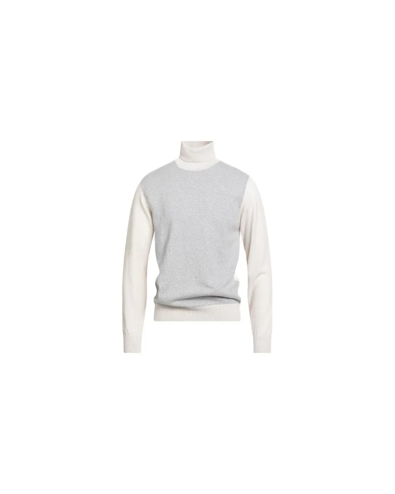 Luigi Borrelli STRICKWAREN - Rollkragenpulloverauf YOOX.COM Grau