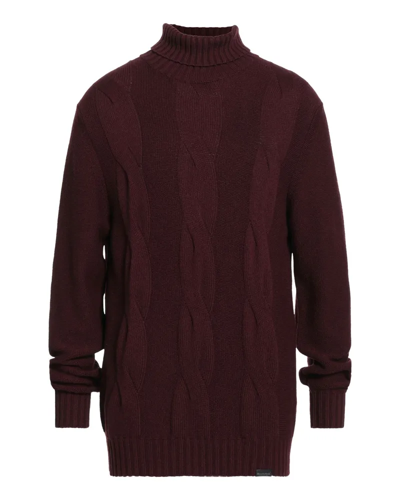 Brooksfield Rollkragenpullover Bordeaux