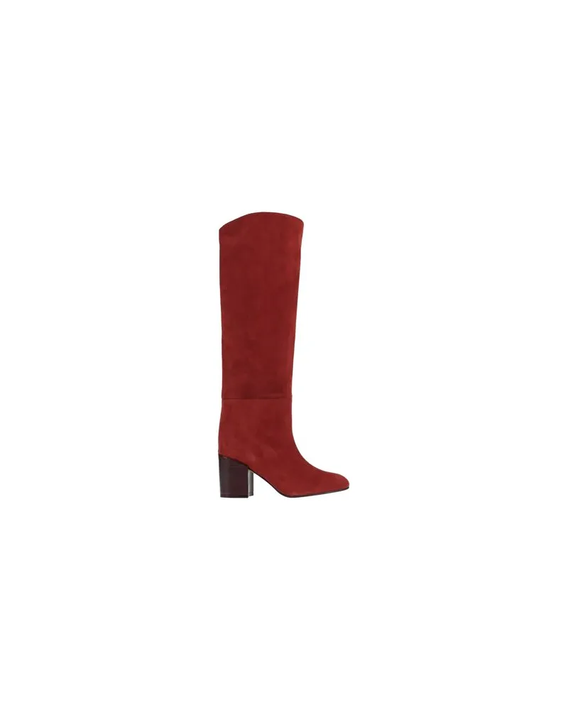 Stuart Weitzman SCHUHE - Stiefelauf YOOX.COM Ziegelrot