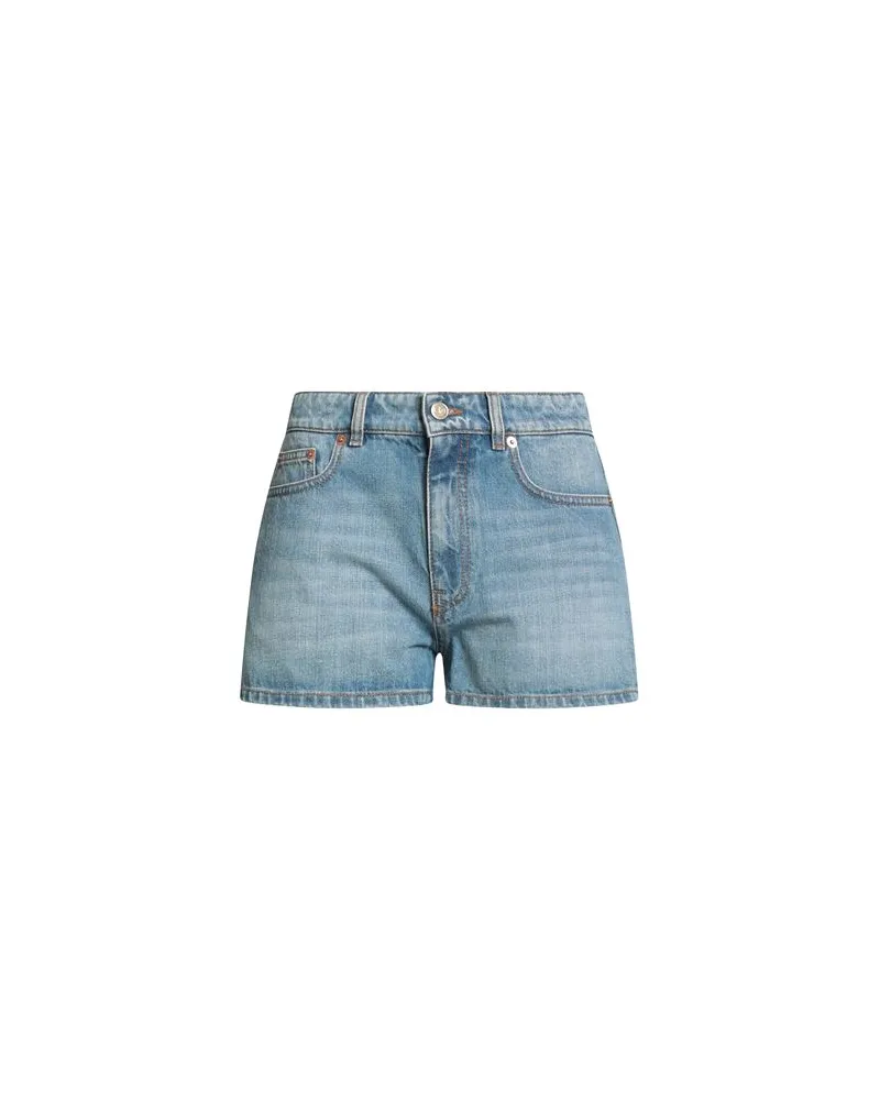 Valentino Garavani HOSEN & RÖCKE - Jeansshortsauf YOOX.COM Blau
