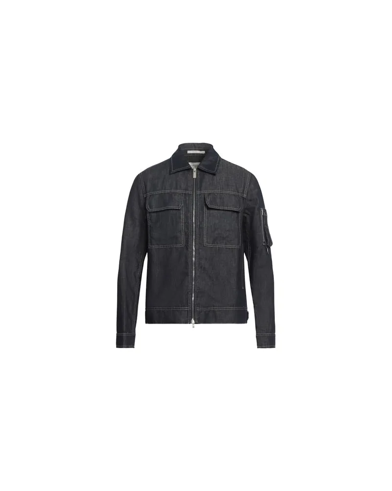 Paolo Pecora Milano JACKEN & MÄNTEL - Jeansjacken/Mäntelauf YOOX.COM Blau
