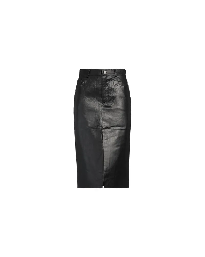 KASSL HOSEN & RÖCKE - Midi-Röckeauf YOOX.COM Schwarz