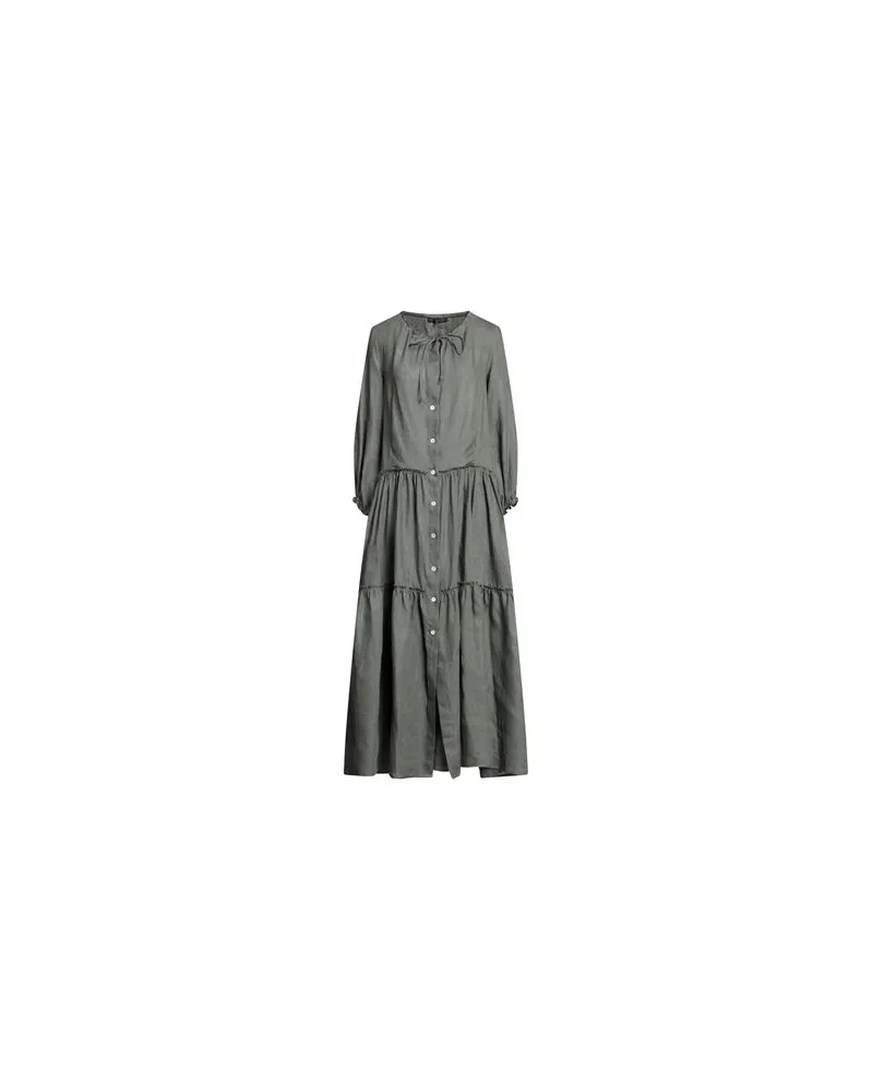 Brian Dales KLEIDER - Maxi-Kleiderauf YOOX.COM Militärgrün