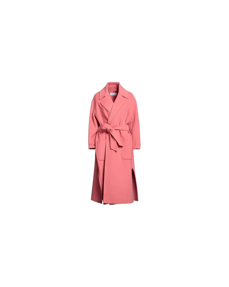 Simona Corsellini JACKEN & MÄNTEL - Mäntelauf YOOX.COM Lachs