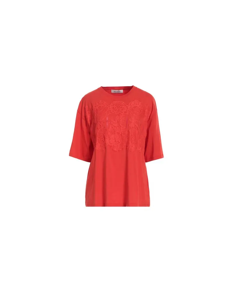 Valentino Garavani TOPS - T-shirtsauf YOOX.COM Tomatenrot