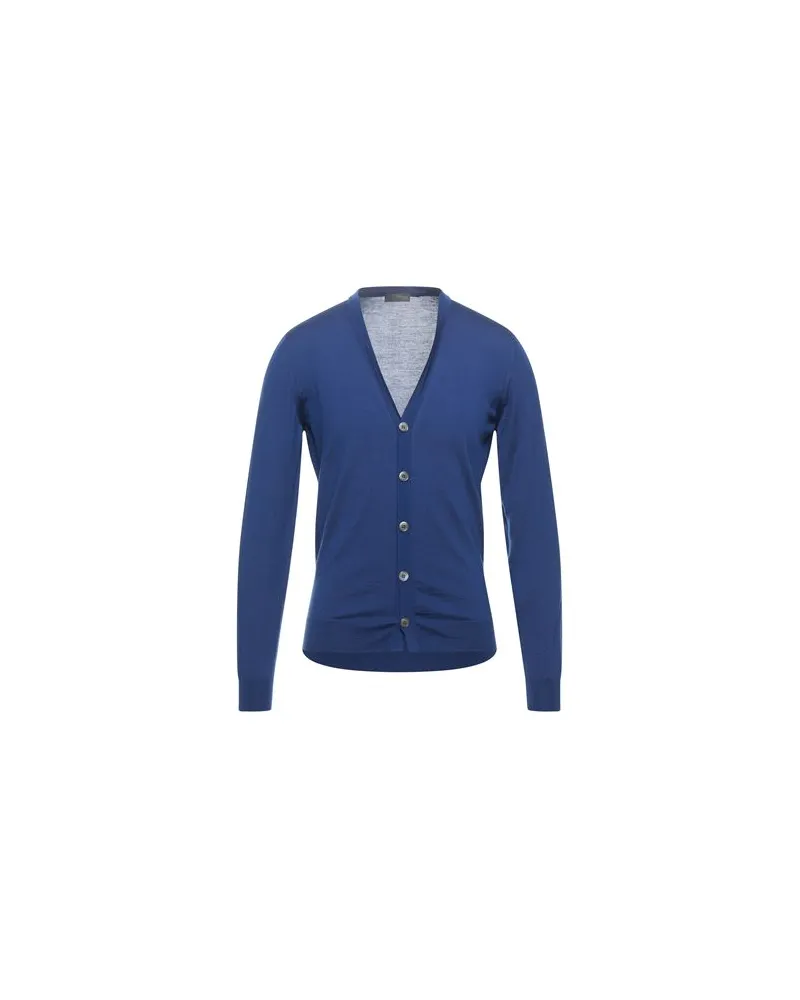 Drumohr  STRICKWAREN - Strickjackenauf YOOX.COM Blau