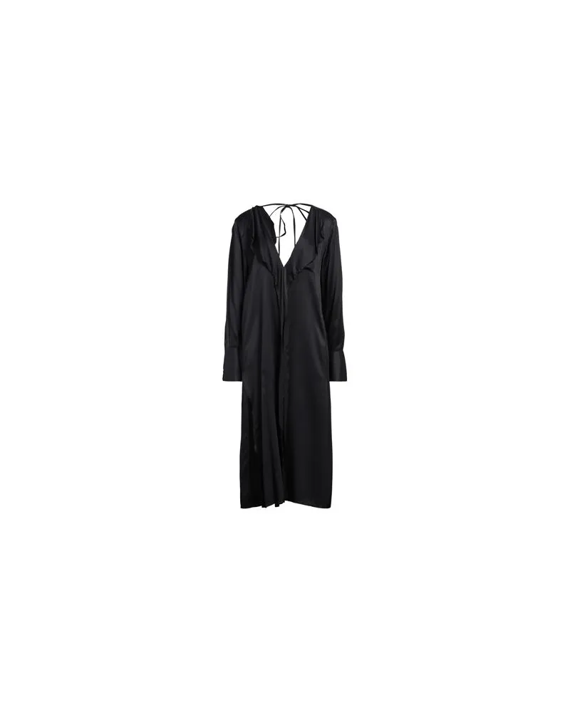 PLAN C KLEIDER - Midi-Kleiderauf YOOX.COM Schwarz