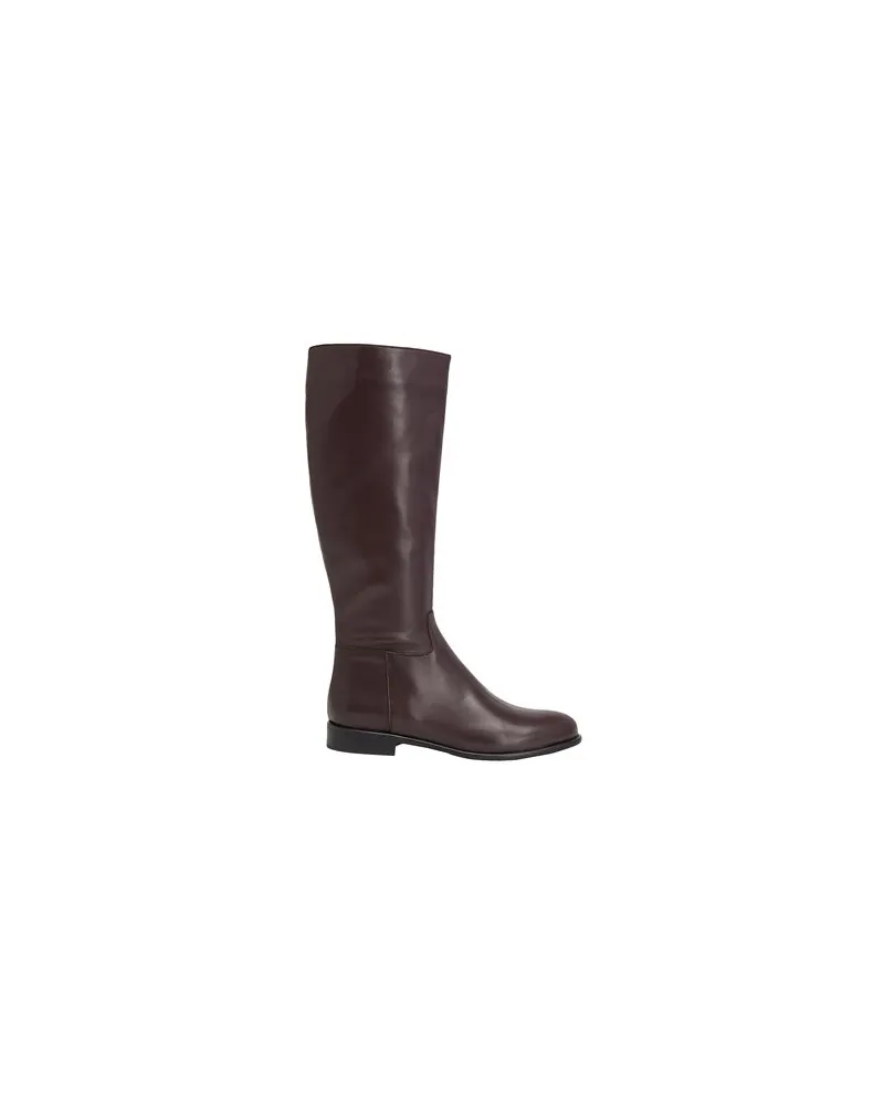 Leonardo Principi LEATHER TALL BOOTS - SCHUHE - Stiefelauf YOOX.COM Bordeaux