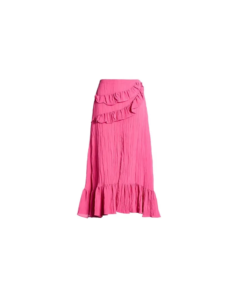 Maje HOSEN & RÖCKE - Midi-Röckeauf YOOX.COM Fuchsia