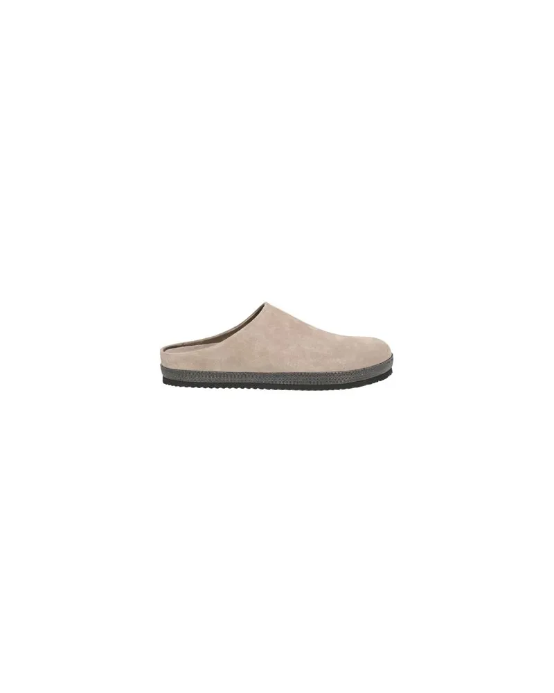 Brunello Cucinelli SCHUHE - Mules & Clogsauf YOOX.COM Maulwurfsgrau