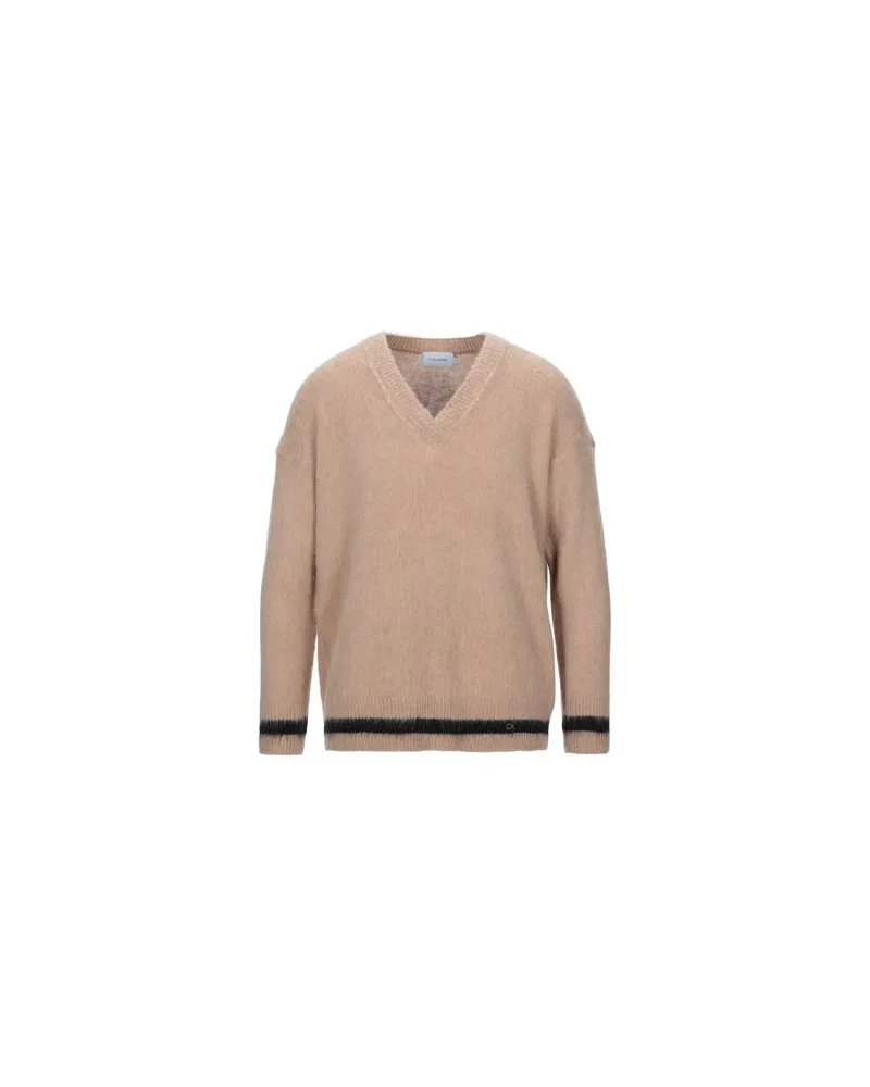 Calvin Klein STRICKWAREN - Pulloverauf YOOX.COM Beige