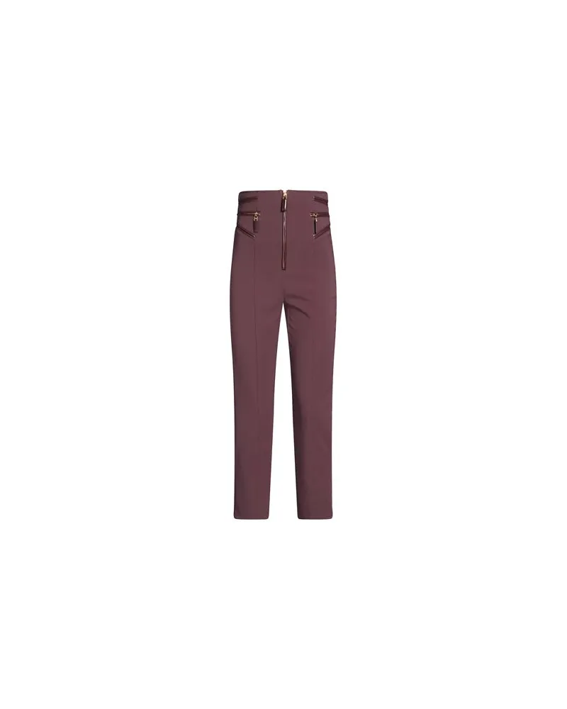Elisabetta Franchi HOSEN & RÖCKE - Hosenauf YOOX.COM Schokobraun