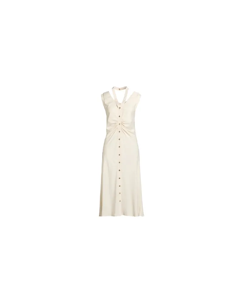 Pinko KLEIDER - Midi-Kleiderauf YOOX.COM Cremeweiß
