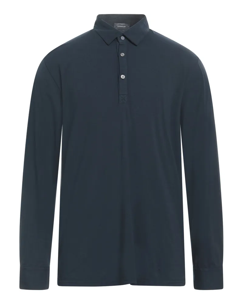 ROSSOPURO Poloshirt Marineblau