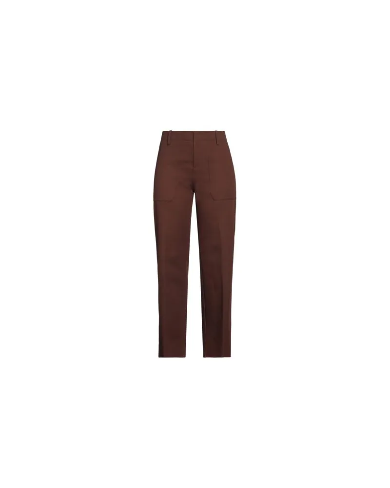 PLAN C HOSEN & RÖCKE - Hosenauf YOOX.COM Braun