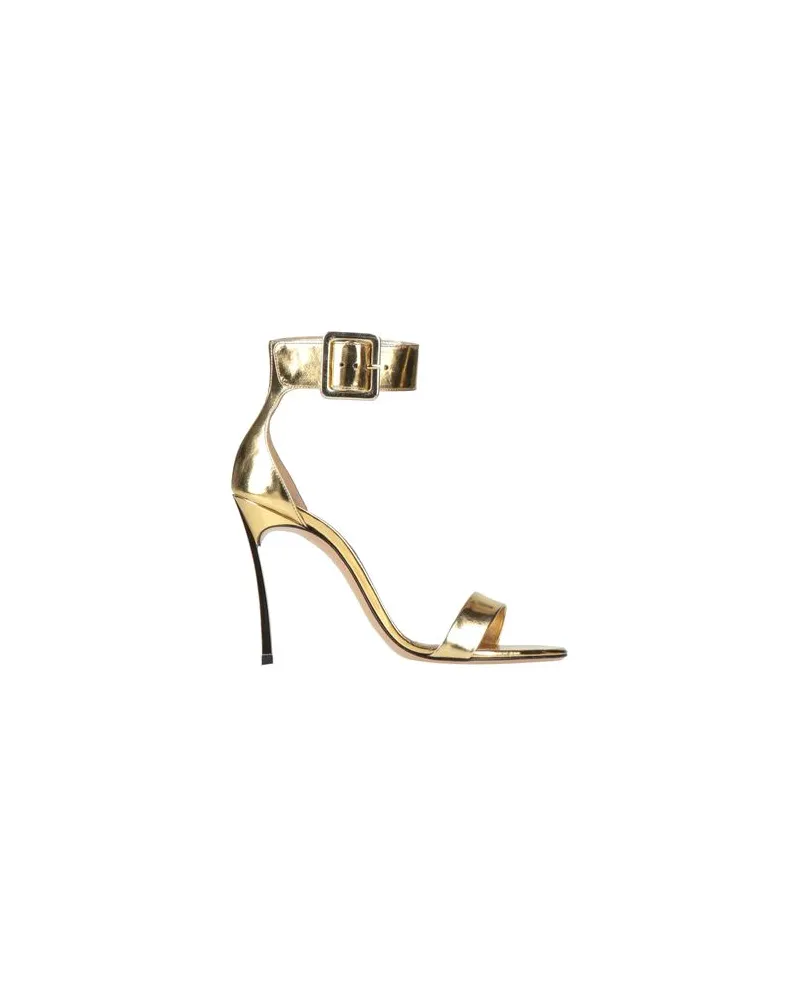 Casadei SCHUHE - Sandalenauf YOOX.COM Gold