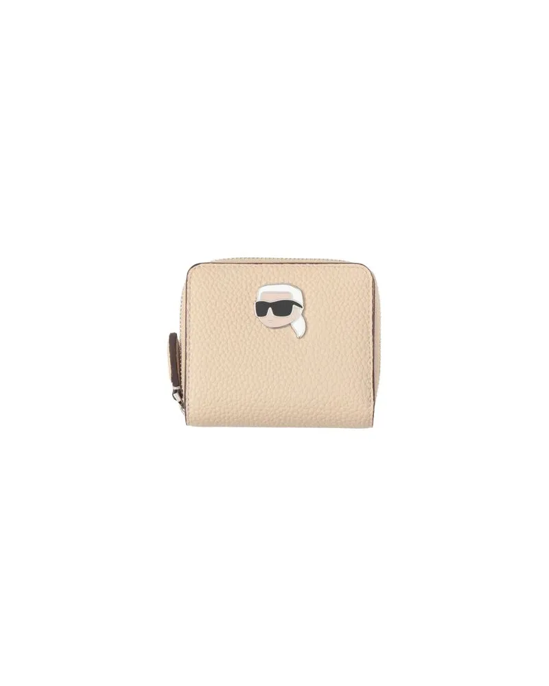 Karl Lagerfeld Kleinlederwaren - Brieftaschenauf YOOX.COM Elfenbein