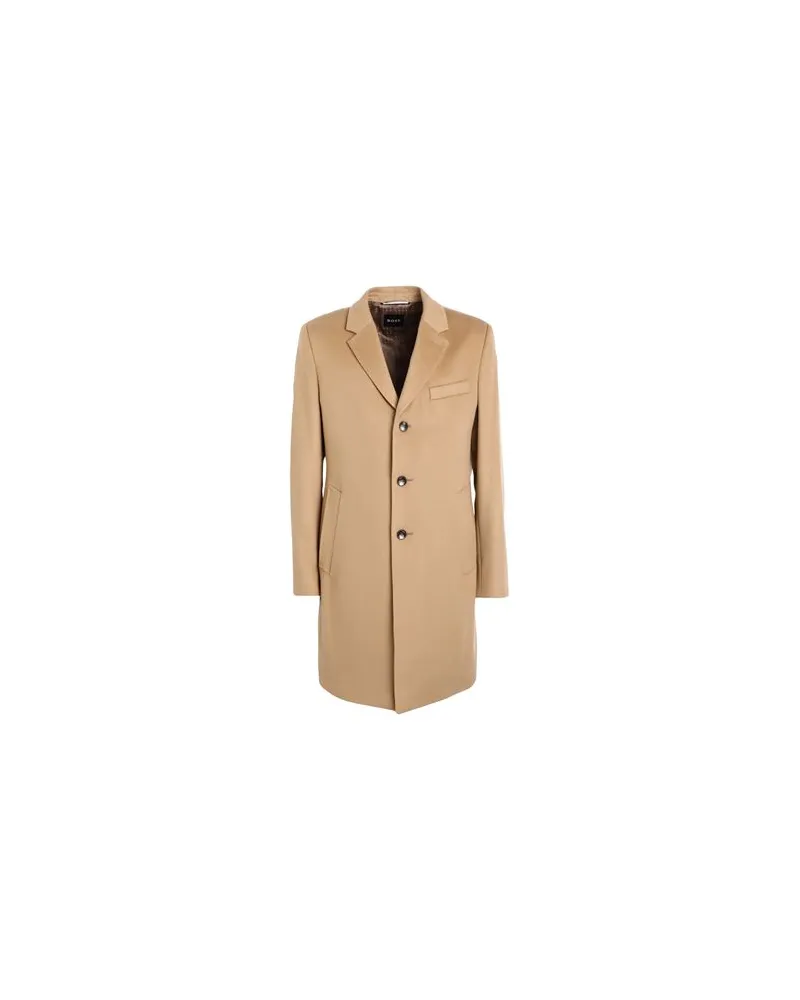 HUGO BOSS JACKEN & MÄNTEL - Mäntelauf YOOX.COM Kamel