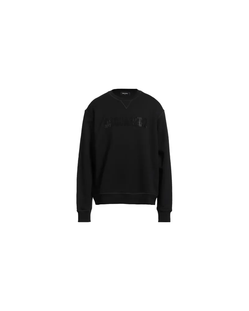 Dsquared2 TOPS - Sweatshirtsauf YOOX.COM Schwarz