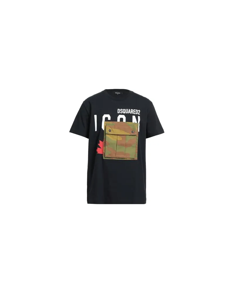 Dsquared2 TOPS - T-shirtsauf YOOX.COM Schwarz