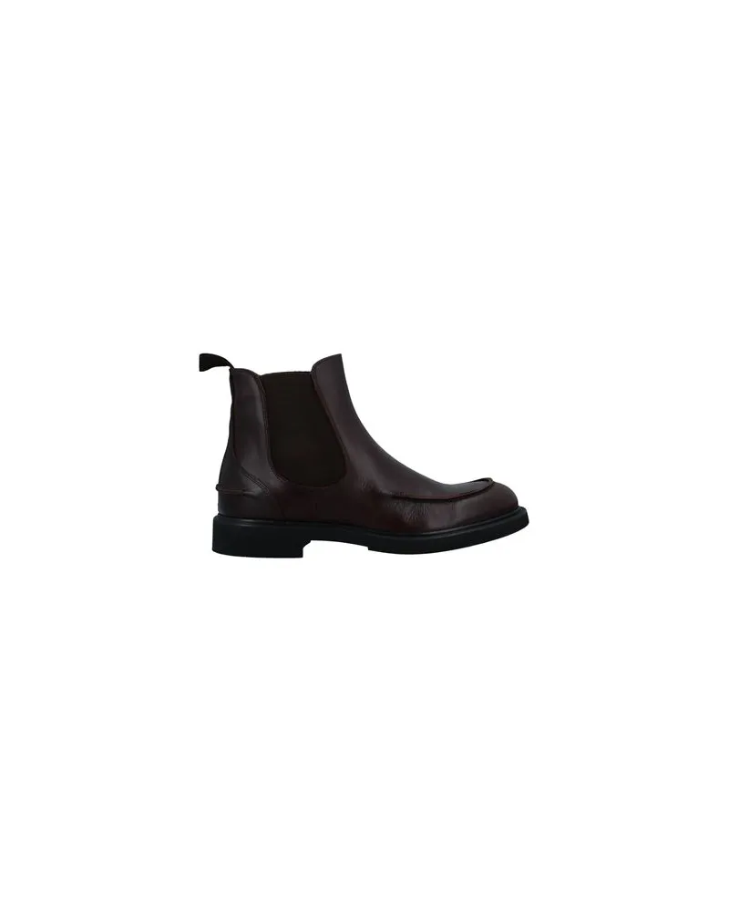 Roberto Botticelli SCHUHE - Stiefelettenauf YOOX.COM Dunkelbraun
