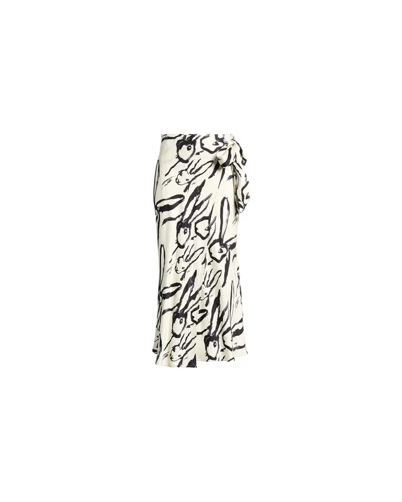 MSGM HOSEN & RÖCKE - Midi-Röckeauf YOOX.COM Elfenbein