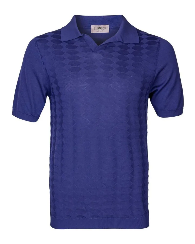 Irish Crone Poloshirt Violett