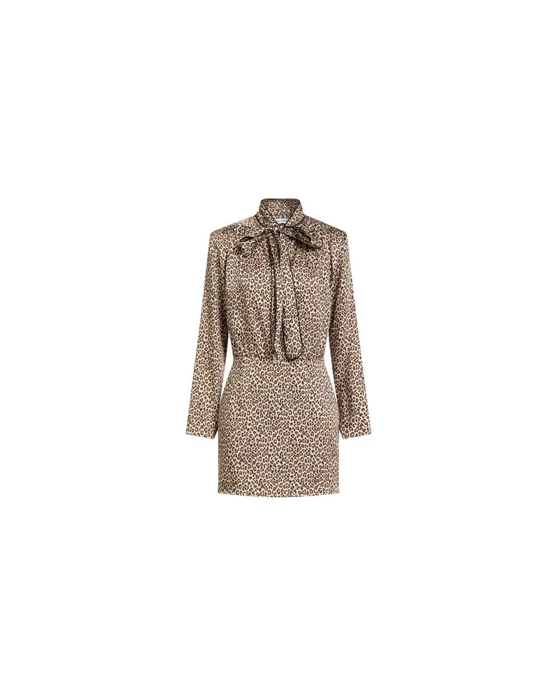 Simona Corsellini KLEIDER - Mini-Kleiderauf YOOX.COM Beige