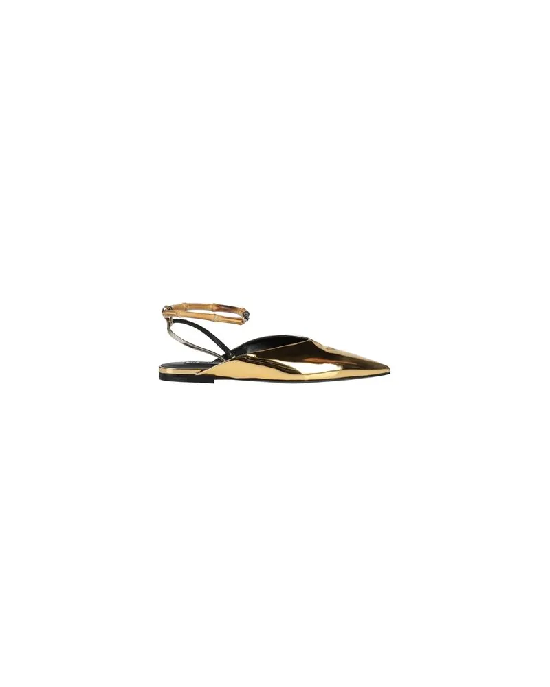Jil Sander SCHUHE - Ballerinasauf YOOX.COM Gold