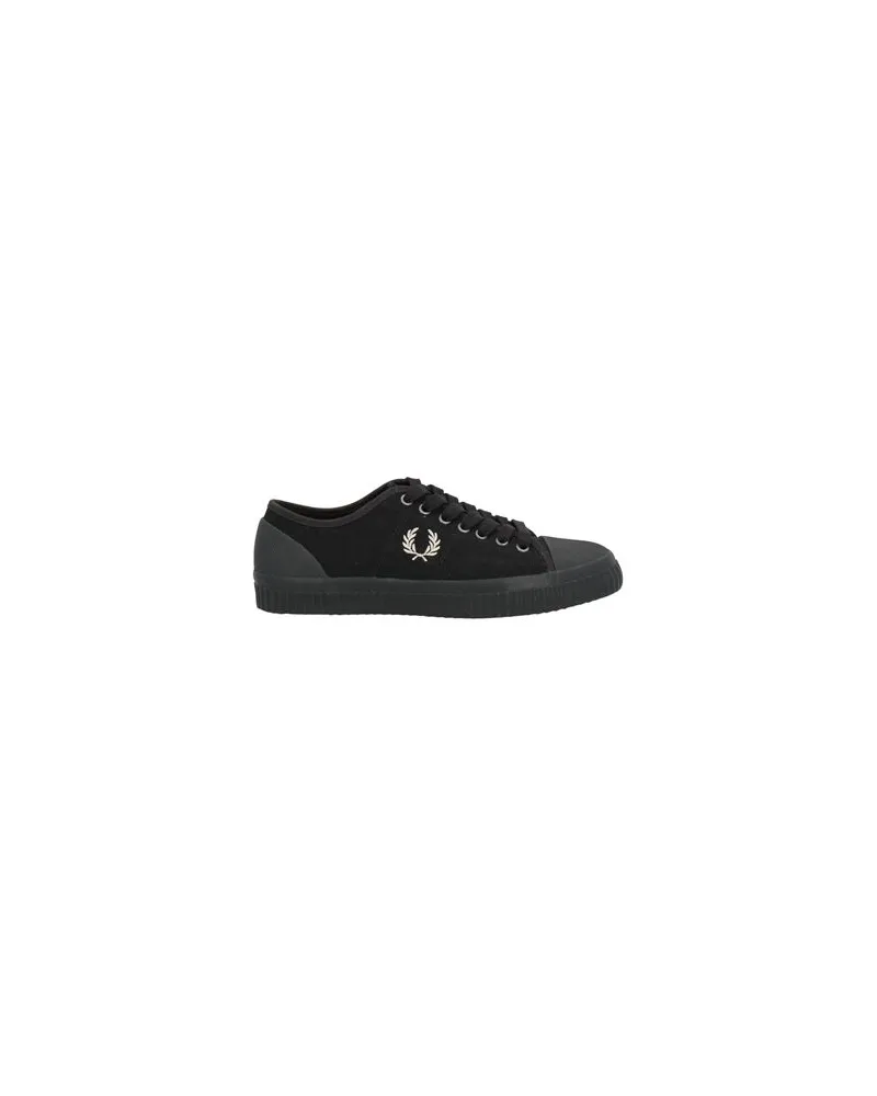 Fred Perry SCHUHE - Sneakersauf YOOX.COM Schwarz