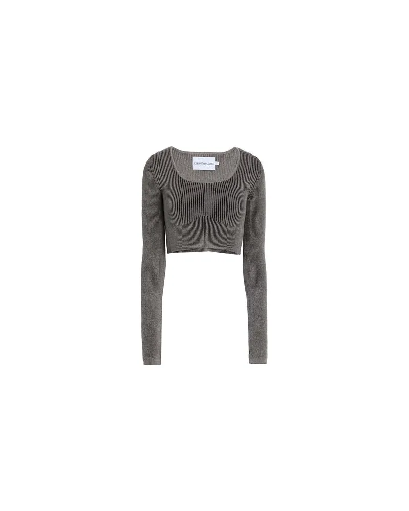 Calvin Klein STRICKWAREN - Pulloverauf YOOX.COM Khaki