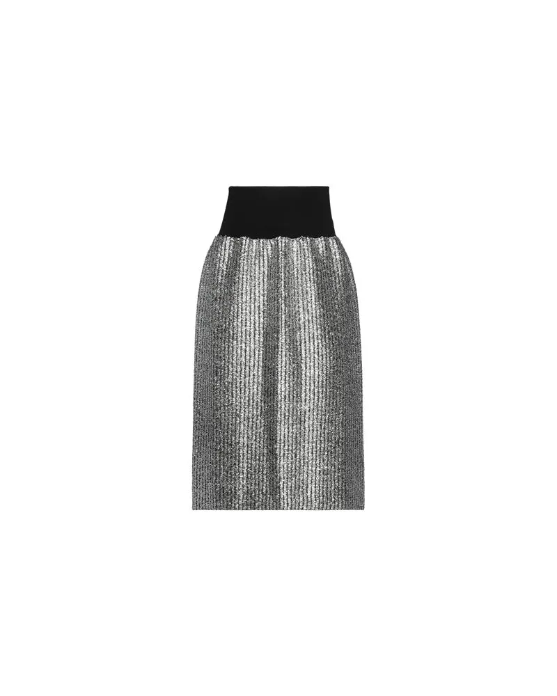 Moncler HOSEN & RÖCKE - Midi-Röckeauf YOOX.COM Silber