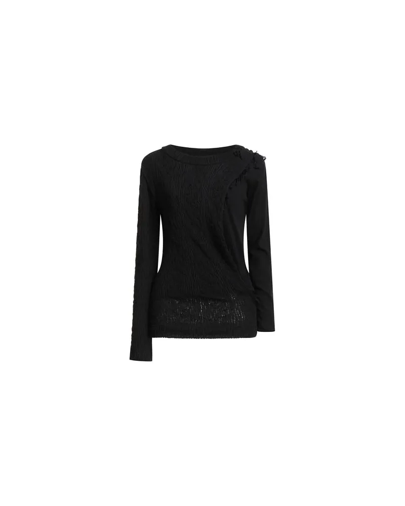 Y'S YOHJI YAMAMOTO STRICKWAREN - Pulloverauf YOOX.COM Schwarz