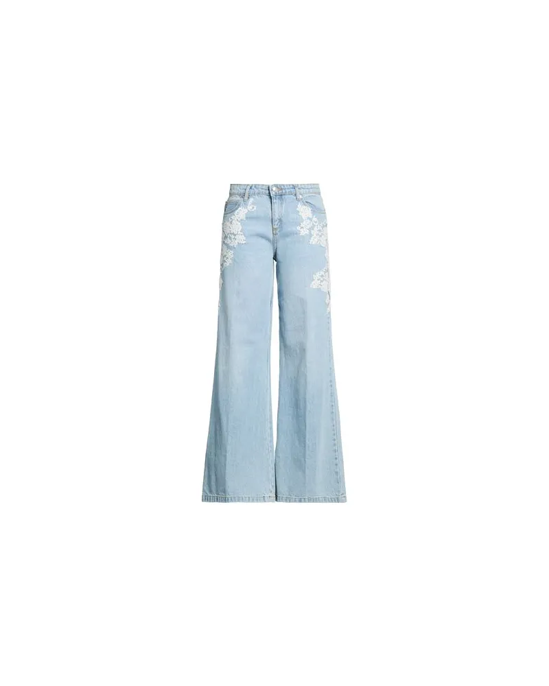 Ermanno Scervino HOSEN & RÖCKE - Jeanshosenauf YOOX.COM Blau