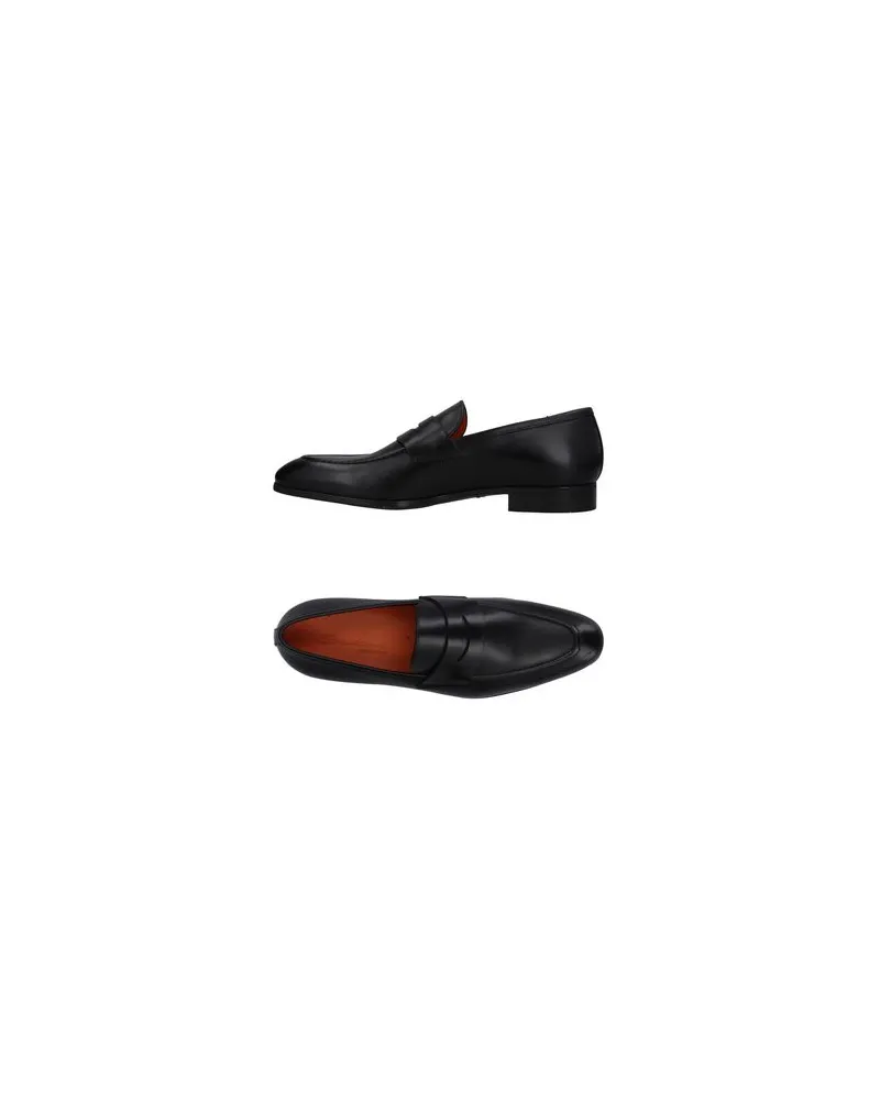 Santoni SCHUHE - Mokassinsauf YOOX.COM Schwarz