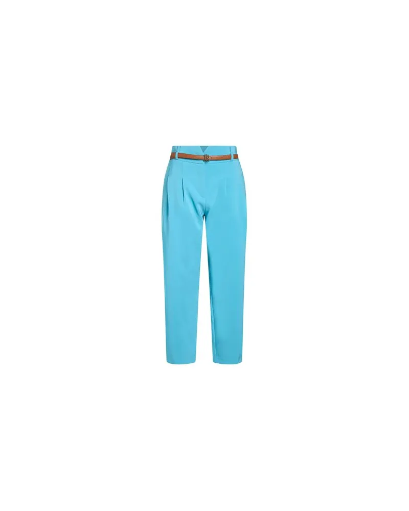 Fracomina HOSEN & RÖCKE - Hosenauf YOOX.COM Azurblau