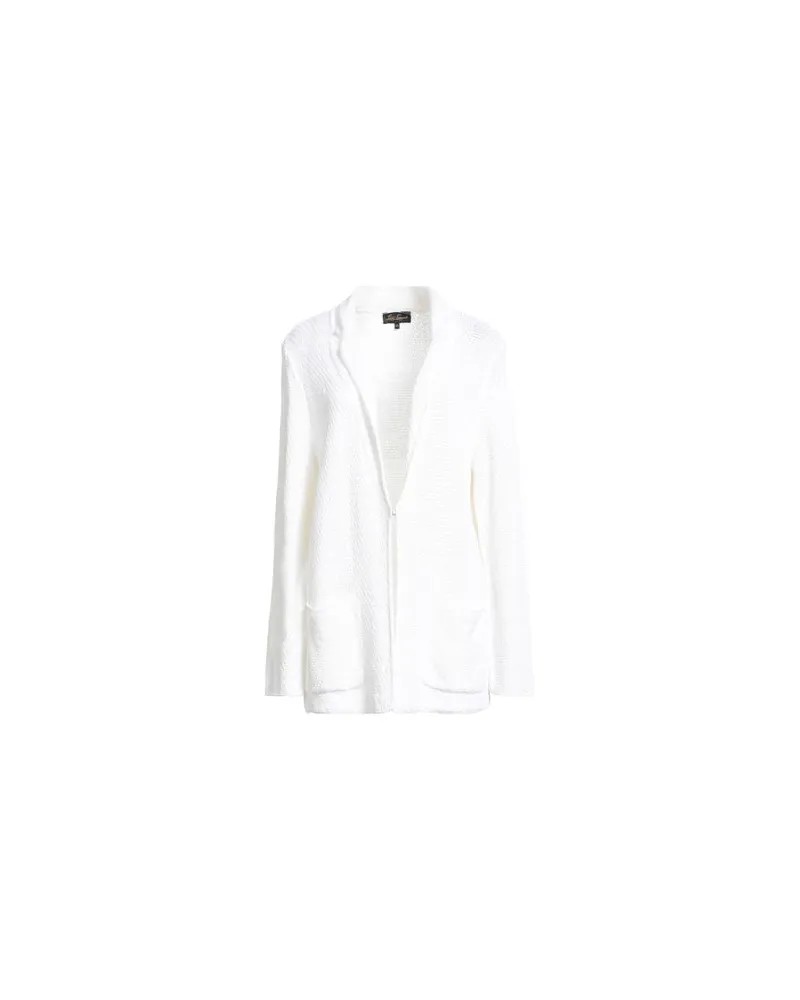 Luisa Spagnoli STRICKWAREN - Strickjackenauf YOOX.COM Elfenbein