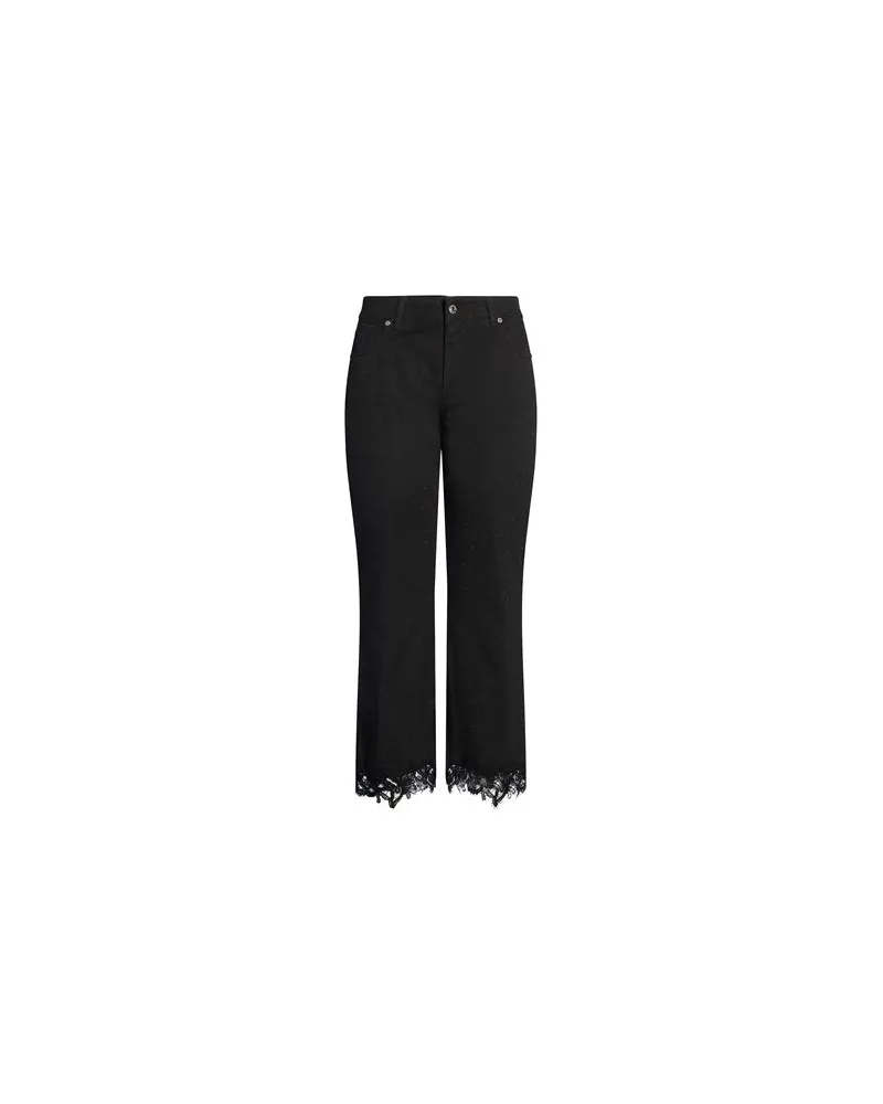 Ermanno Scervino HOSEN & RÖCKE - Hosenauf YOOX.COM Schwarz