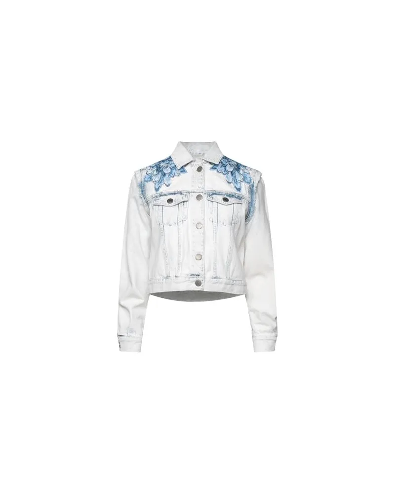 Twin-Set JACKEN & MÄNTEL - Jeansjacken/Mäntelauf YOOX.COM Blau