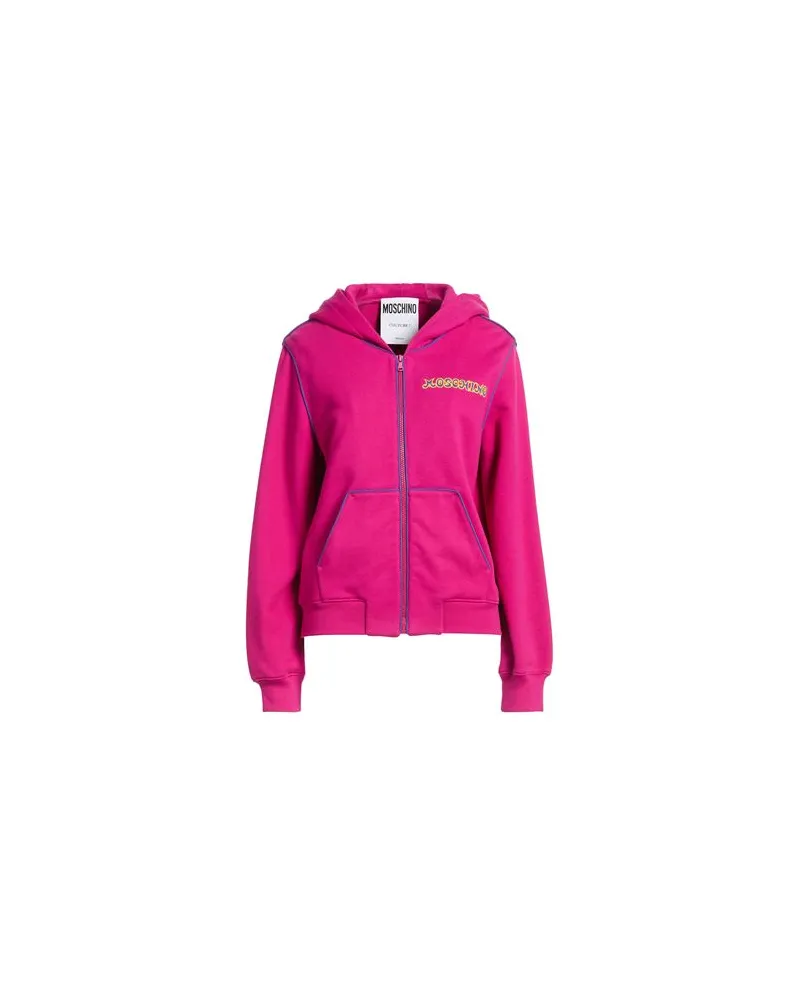Moschino TOPS - Sweatshirtsauf YOOX.COM Fuchsia