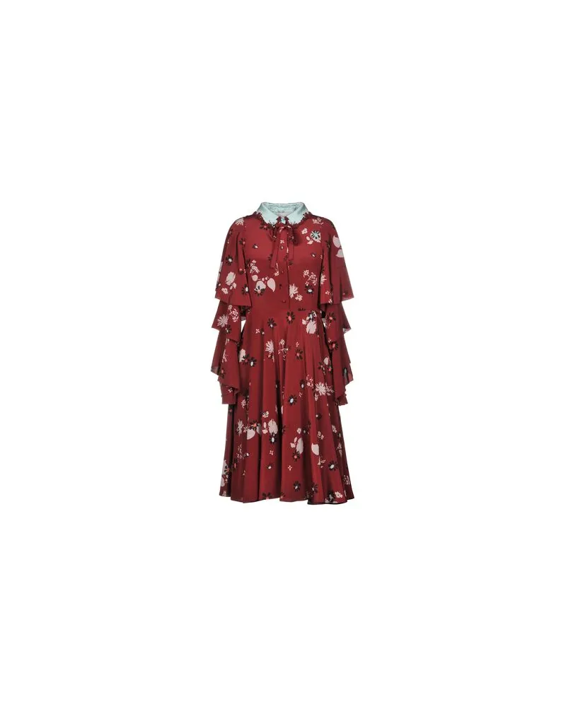 Valentino Garavani KLEIDER - Midi-Kleiderauf YOOX.COM Bordeaux