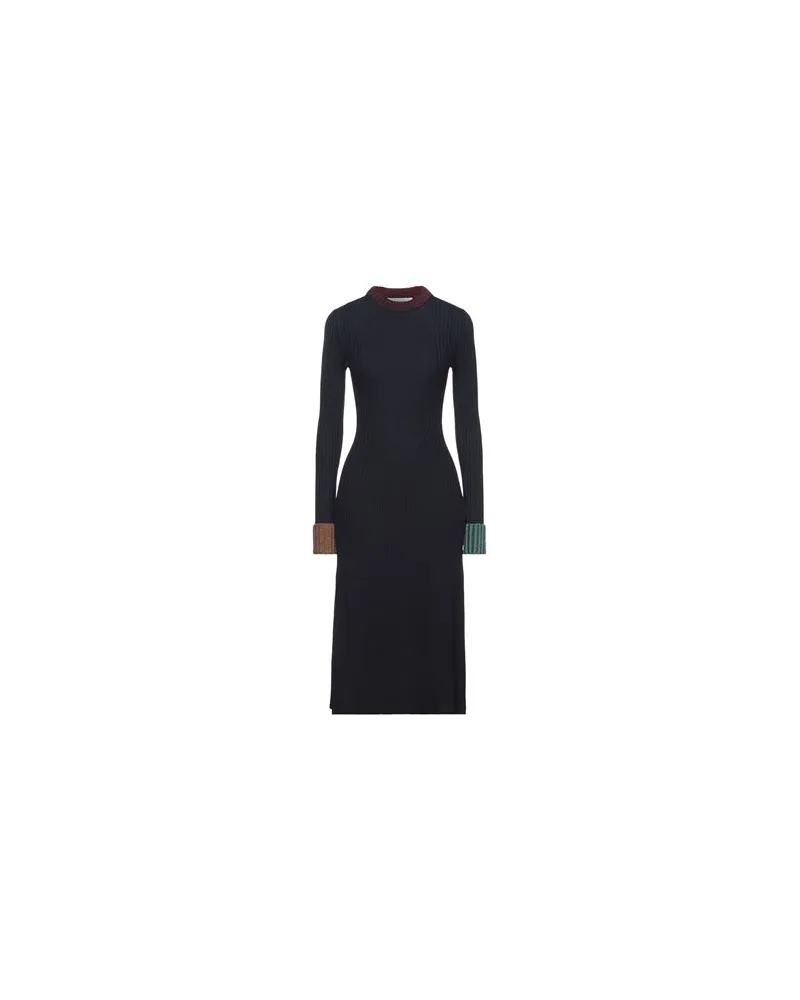 Lanvin KLEIDER - Midi-Kleiderauf YOOX.COM Nachtblau
