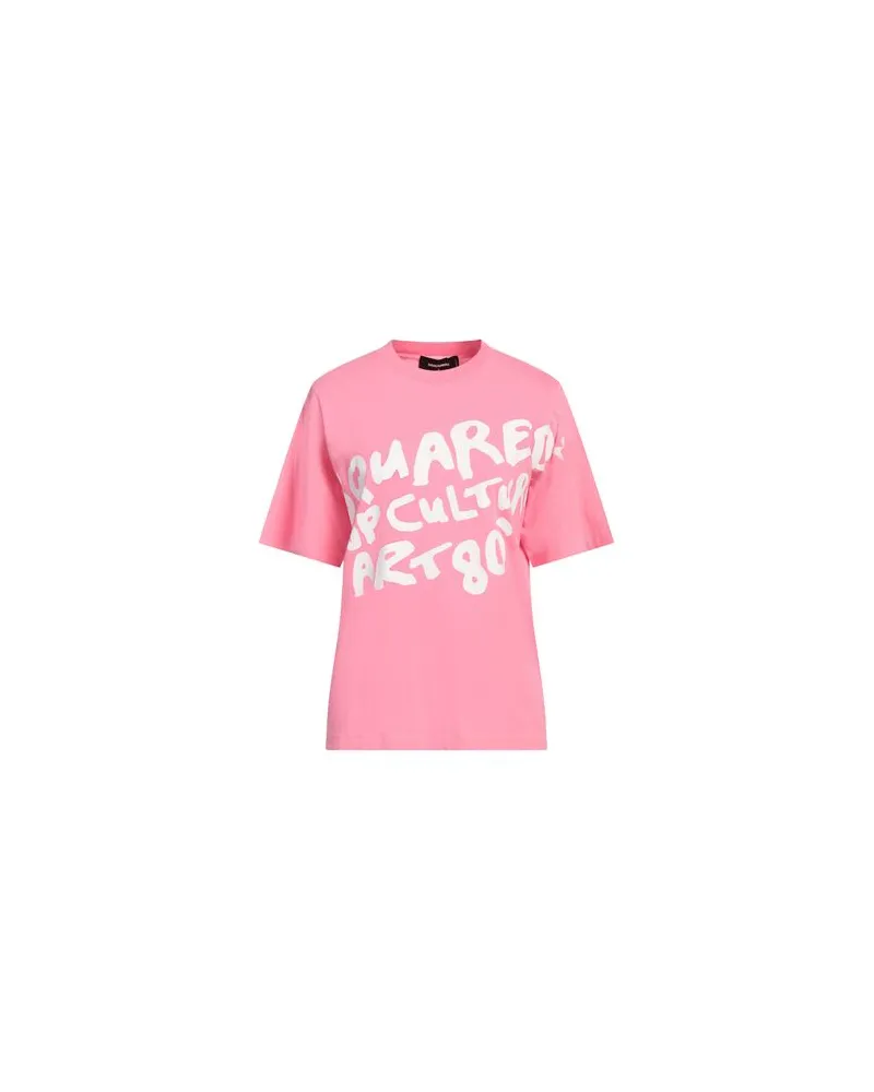 Dsquared2 TOPS - T-shirtsauf YOOX.COM Rosa