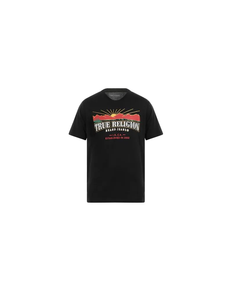 True Religion TOPS - T-shirtsauf YOOX.COM Schwarz