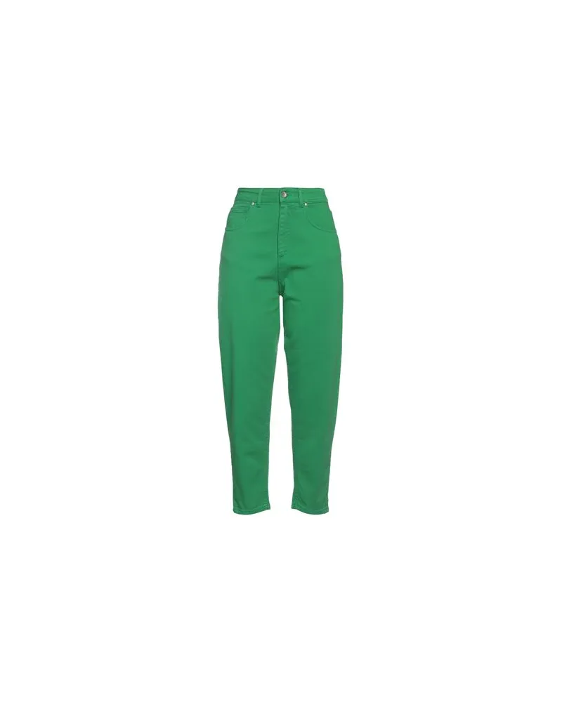 Brand Unique HOSEN & RÖCKE - Jeanshosenauf YOOX.COM Grün