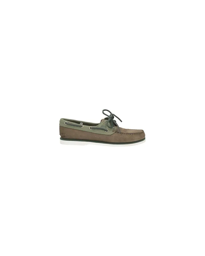 Timberland CLASSIC BOAT BOAT SHOE - SCHUHE - Mokassinsauf YOOX.COM Dunkelgrün