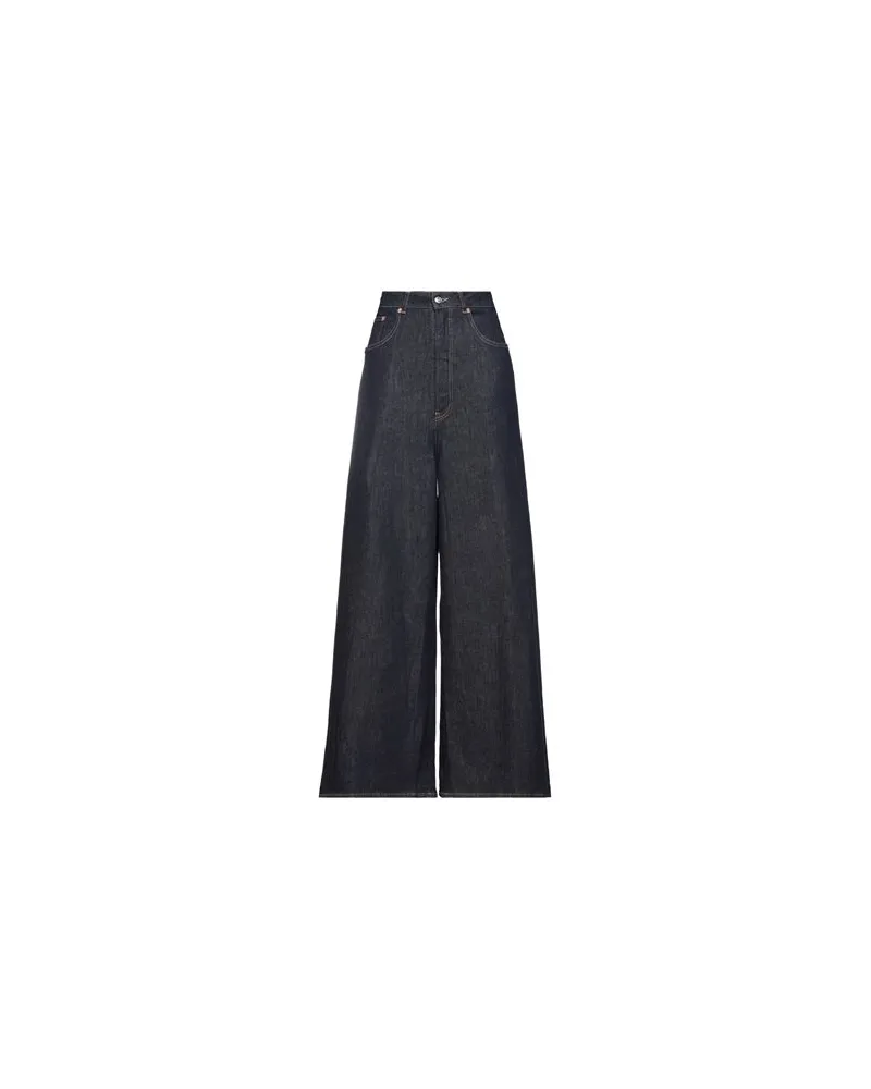 Maison Margiela HOSEN & RÖCKE - Jeanshosenauf YOOX.COM Blau